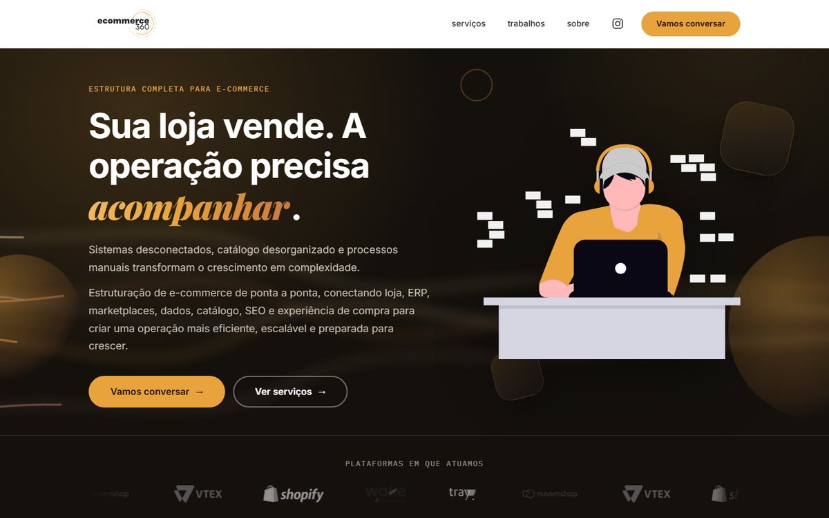 Site do ecommerce360.dev
